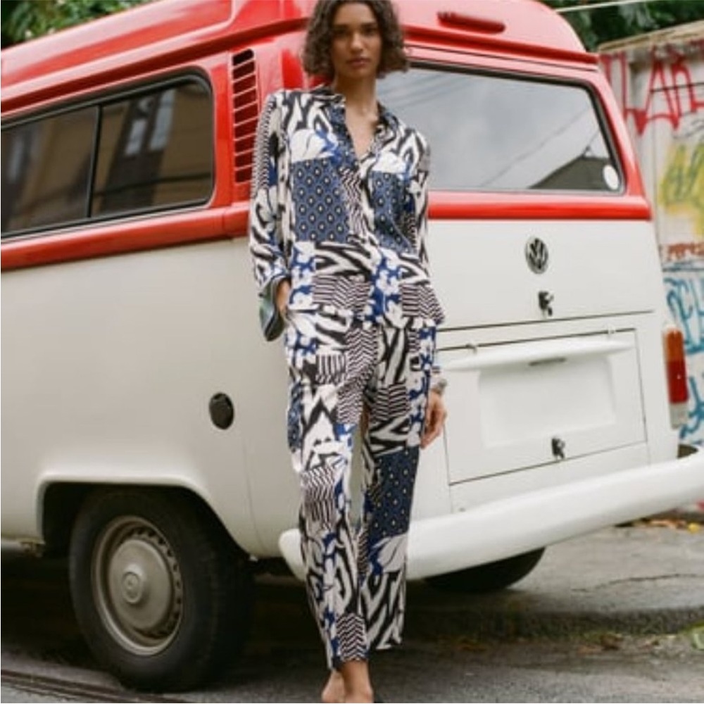 Zara Printed Cori Pant